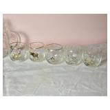 Amazing Naturalist Handpainted Tumbler Set with Pitcher - Ned Smith - (10)