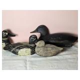 Vintage Painted Duck Decoy Set - (4)