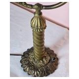 Antique Art Deco Brass Desk Lamp