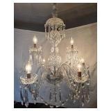 Glistening Vintage Waterford Fine Crystal Chandelier