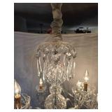 Glistening Vintage Waterford Fine Crystal Chandelier