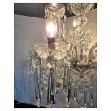 Glistening Vintage Waterford Fine Crystal Chandelier