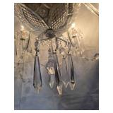 Glistening Vintage Waterford Fine Crystal Chandelier