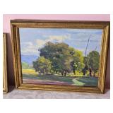 Stunning Original Fine Art Landscape Painting Pair