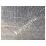 Shadowy Vintage Fine Art Original Landscape Painting - Hildegard - Rowboat