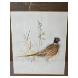 Rustic Fine Art Pheasant Print - Signed