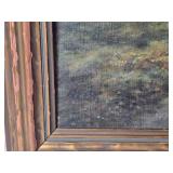 Beautiful Original Fine Art Landscape Painting - Forest Path