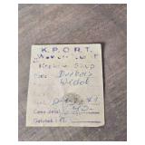 Antique Polish Folk Art Handpainted Wood Plate Pair - Dubois -Widok