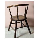 Antique Round Back Child