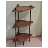 Rustic Vintage Corner Shelf