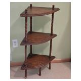 Rustic Vintage Corner Shelf