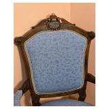 Stunning Antique Bergere Armchair with Child