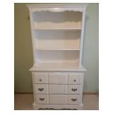 Country  French  White Bookshelf Dresser - Little  Folks Furniture