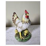 Vintage Handpainted Chicken Ceramics - (3)