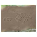 Vintage Glazed Hanpainted Floral Pottery - Hull Pottery & Others - (3)