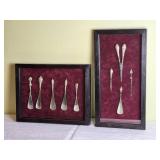 Elegant Framed Antique Silver Plate Gentleman