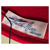 Vintage Ruth Alan Red Women