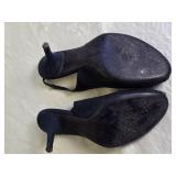 CHANEL Designer Sling Back Heels - Size 37