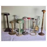Vintage & Antique Wig / Hat Stand Collection - B - (11)