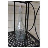 Set of 3 Vintage Glass Bottles with Corks