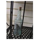 Set of 3 Vintage Glass Bottles with Corks