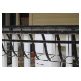 Black Metal Wall-Mounted Planter Basket