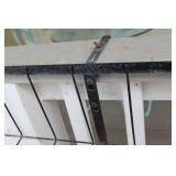 Vintage Iron Balcony Planter Rail Box