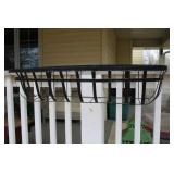 Metal Porch Rail Planter Box Holder