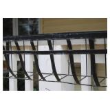 Metal Porch Rail Planter Box Holder