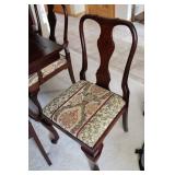 Elegant Dining Table with 10 Chairs and Extra Leaf