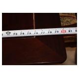 Elegant Dining Table with 10 Chairs and Extra Leaf