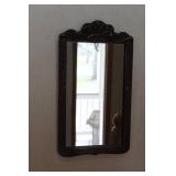 Wooden Hallway Console Table with Matching Wall Mirror