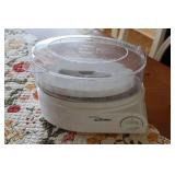 West Bend Electric Food Steamer with Clear Lid