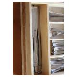 Stainless Steel Cutlery Set with Wooden Organizer