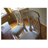 Dining Table Set with 6 Chairs and Cushion Damage