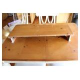 Dining Table Set with 6 Chairs and Cushion Damage