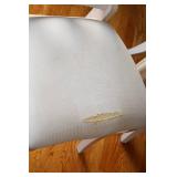 Dining Table Set with 6 Chairs and Cushion Damage