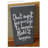 Inspirational Wall Art Canvas - 