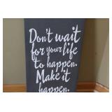 Inspirational Wall Art Canvas - 