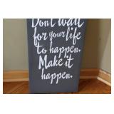 Inspirational Wall Art Canvas - 
