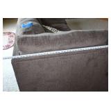 Gray Sectional Sofa with Decorative Pillows