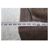 Gray Sectional Sofa with Decorative Pillows