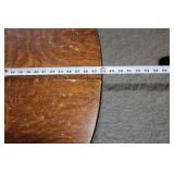 Antique Round Wooden Dining Table