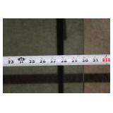 Glass Top Metal Frame Dining Table