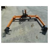 Landhoner Round Bale Feed Dispenser 3 Point