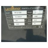 Landhoner Rotating Rock Rake 72"