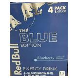 Red Bull Blue Edition 8-Pack Blueberry Energy Drink 8.4 fl oz Cans