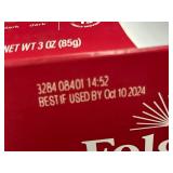 Set of 4 Folgers Coffee Singles Classic Roast Boxes