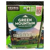 10 Boxes of Green Mountain Sumatra Reserve Dark Roast Coffee Pods