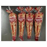 Set of 4 Packages of Popcornopolis Caramel Corn